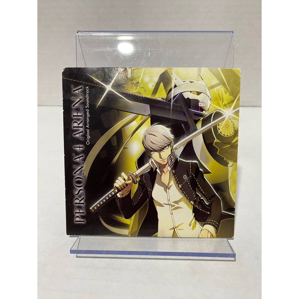 Atlus Persona 4 Arena Original Arranged Soundtrack CD Promo Cardboard Sleeve